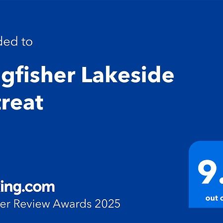 Kingfisher Lakeside Retreat Trafalgar Exteriör bild